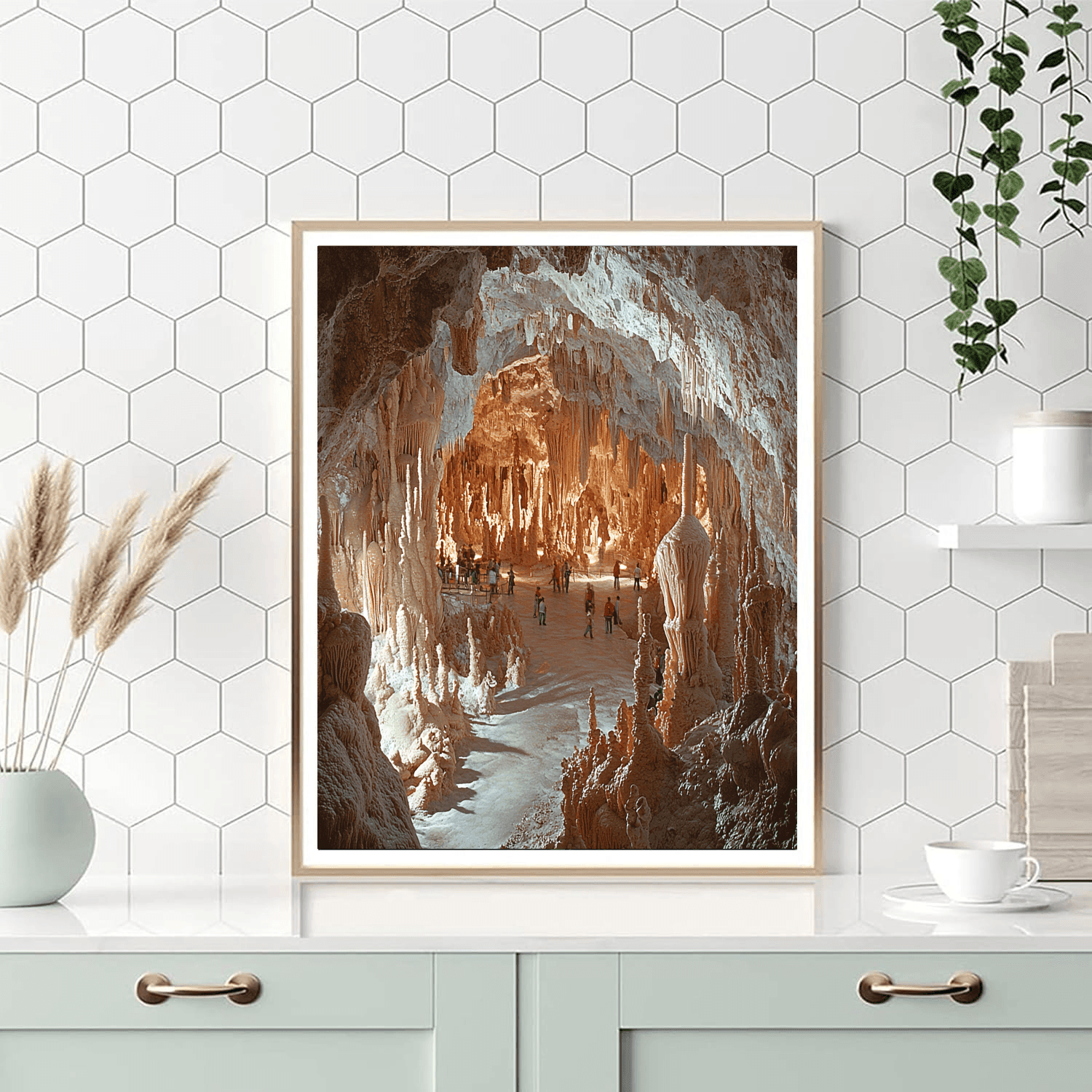 Carlsbad Caverns Number Painting