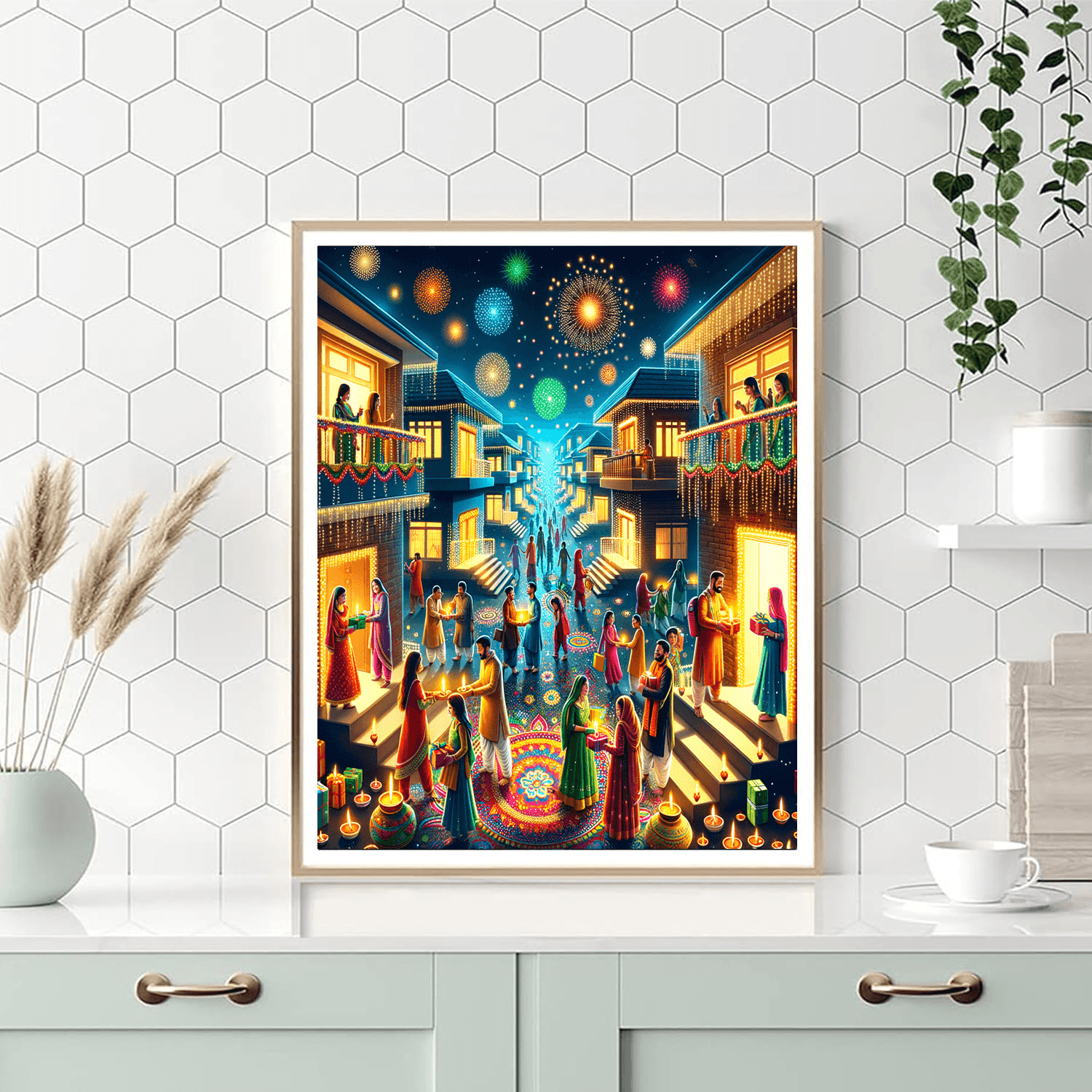 The Diwali Festival Paint By Numbers Kits