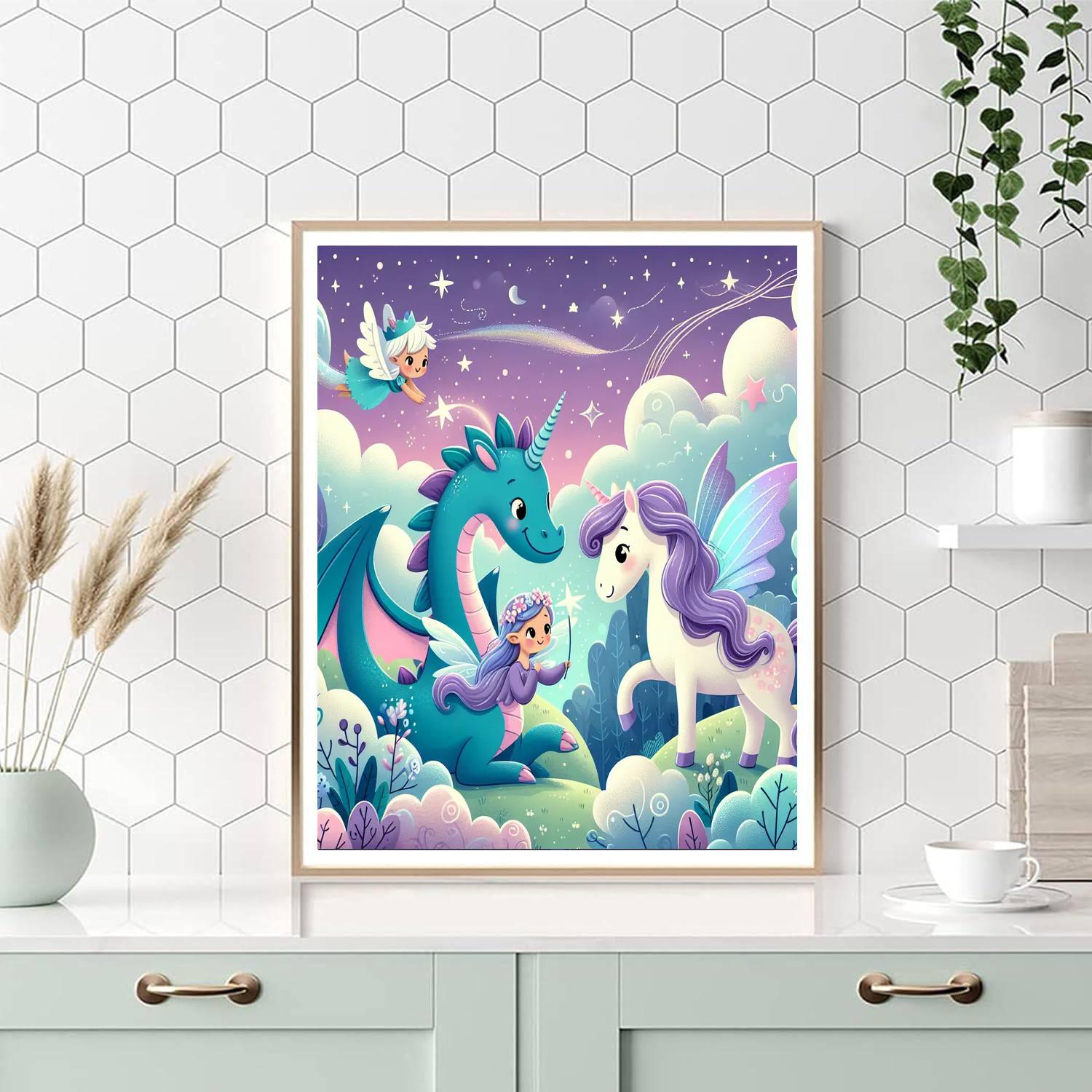 Mythical Adventure Tales Paint By Numbers