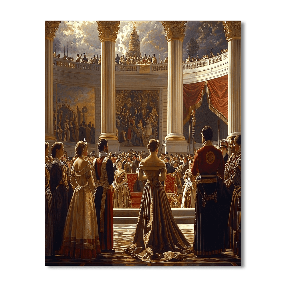Jean-Auguste-Dominique Ingres Inspired Historical Adventure  Paint By Numbers