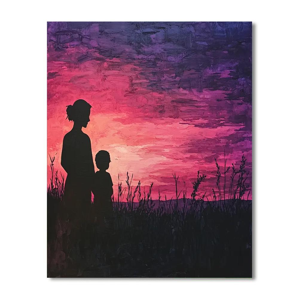 Tender Moments At Twilight Paint By Numbers Kits