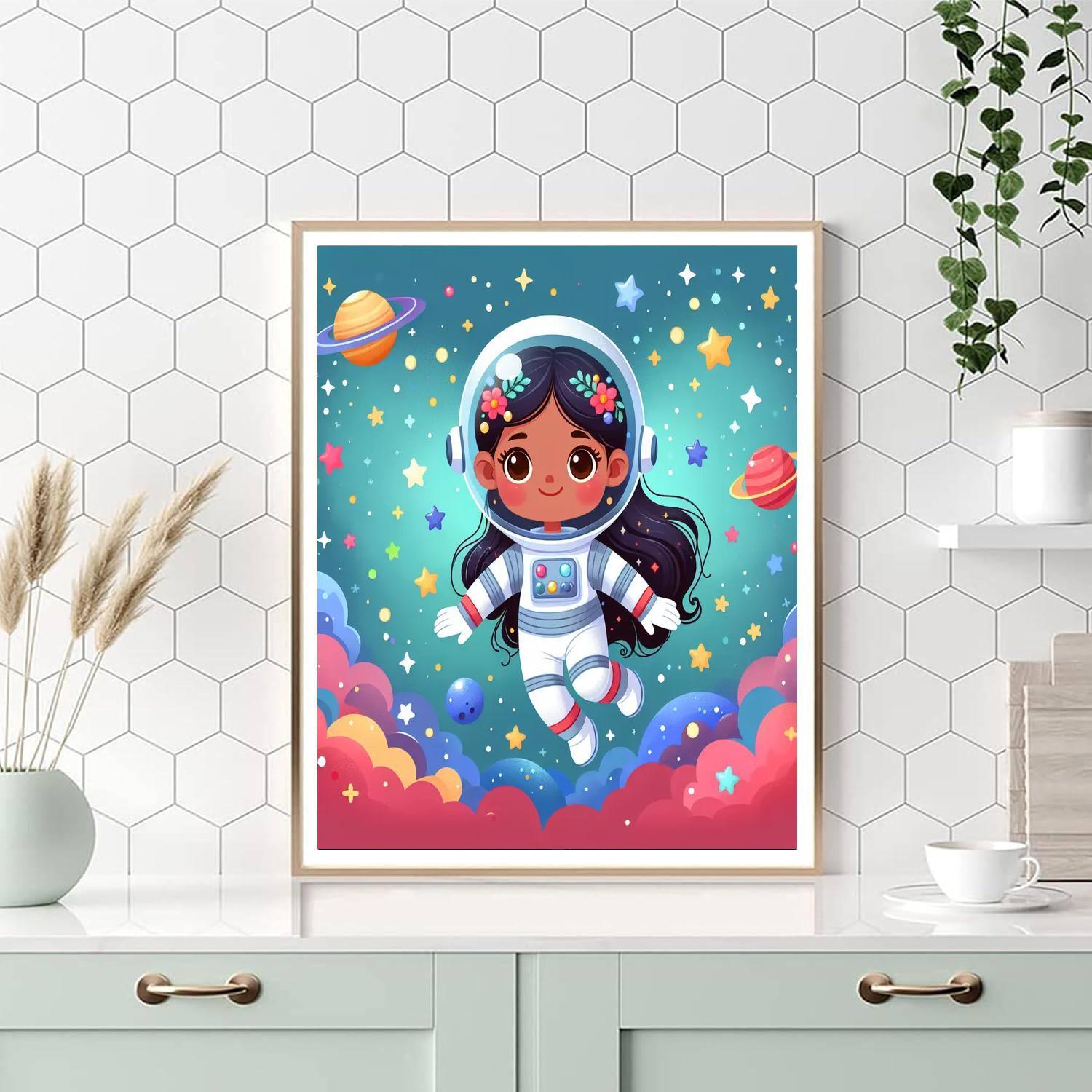 Astronaut Dreams Paint By Numbers Art