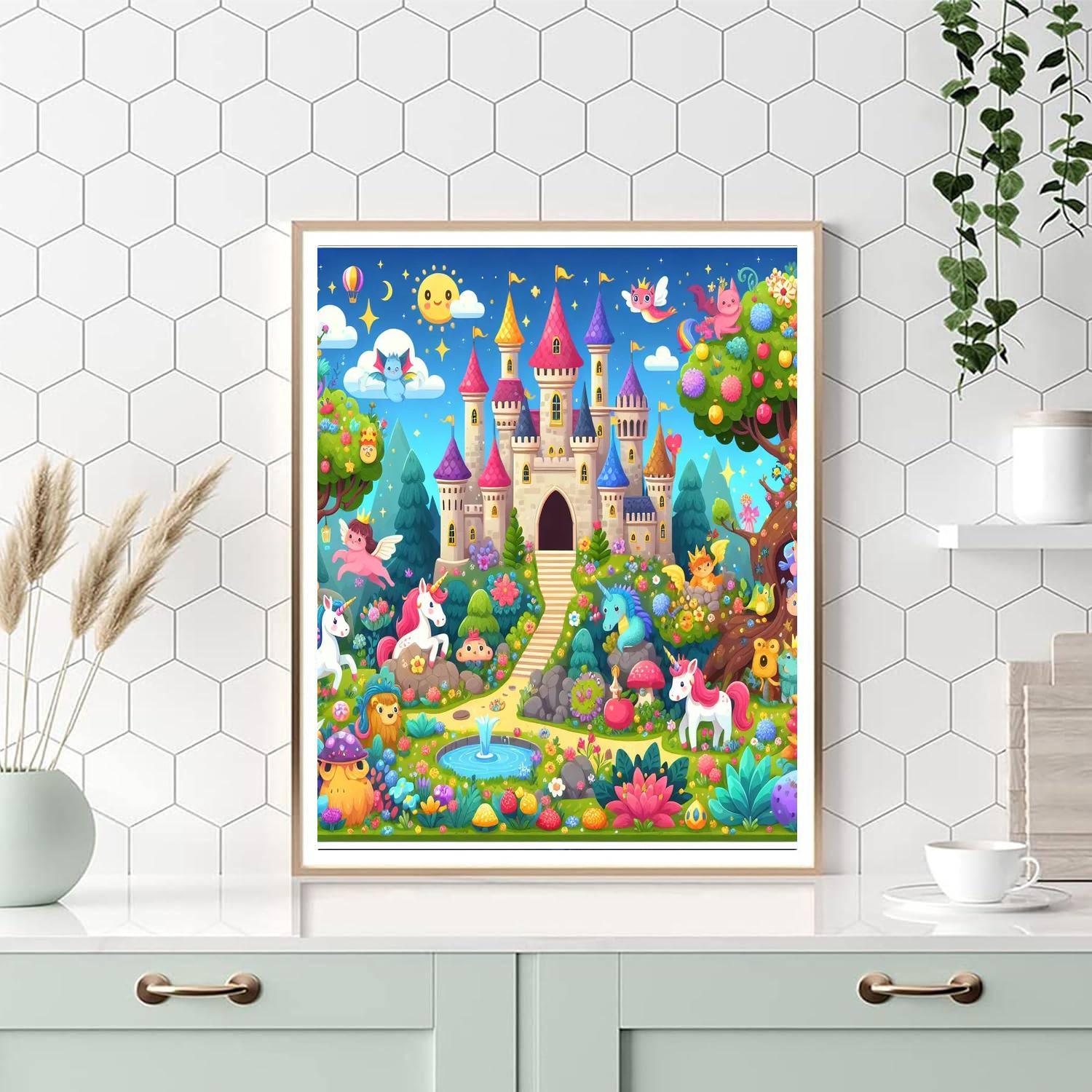 Wonderful Fairy Tale Paint By Numbers Art