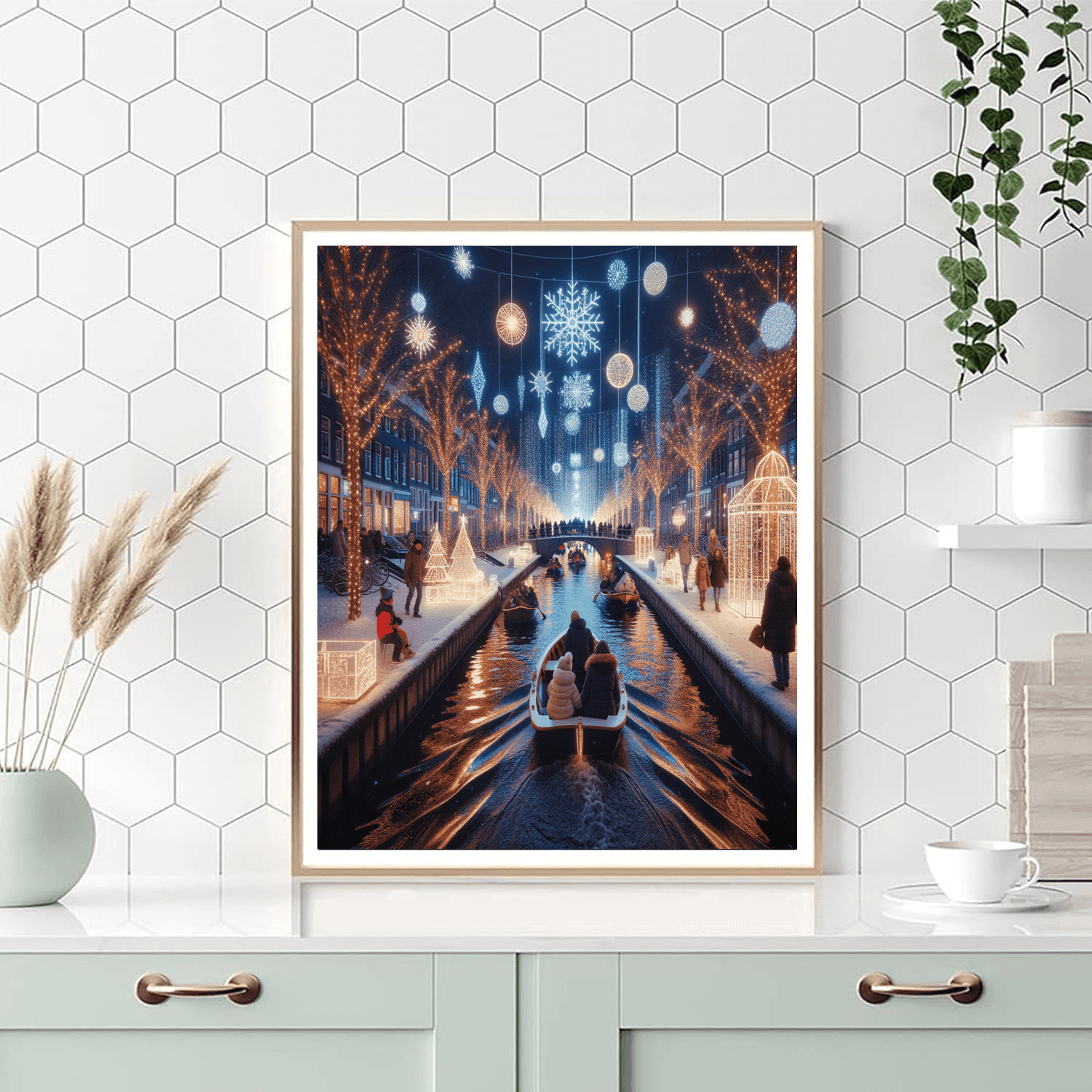 Amsterdam Light Festival Painting By Numbers Kit