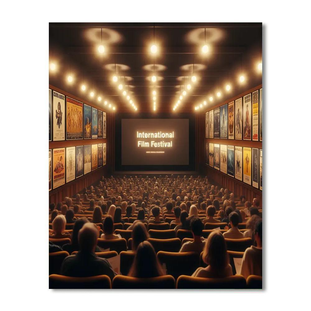 Windsor International Film Festival Paint By Numbers Art