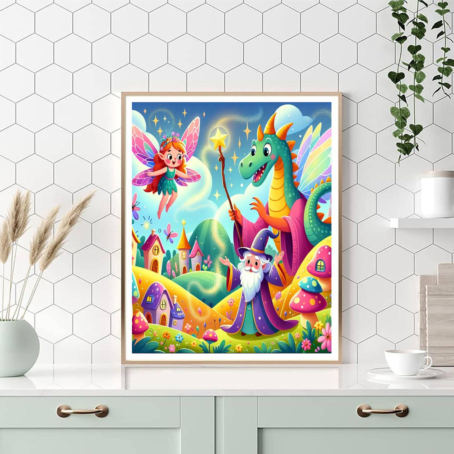 Journey To Magical Realms Numbered Painting Kits