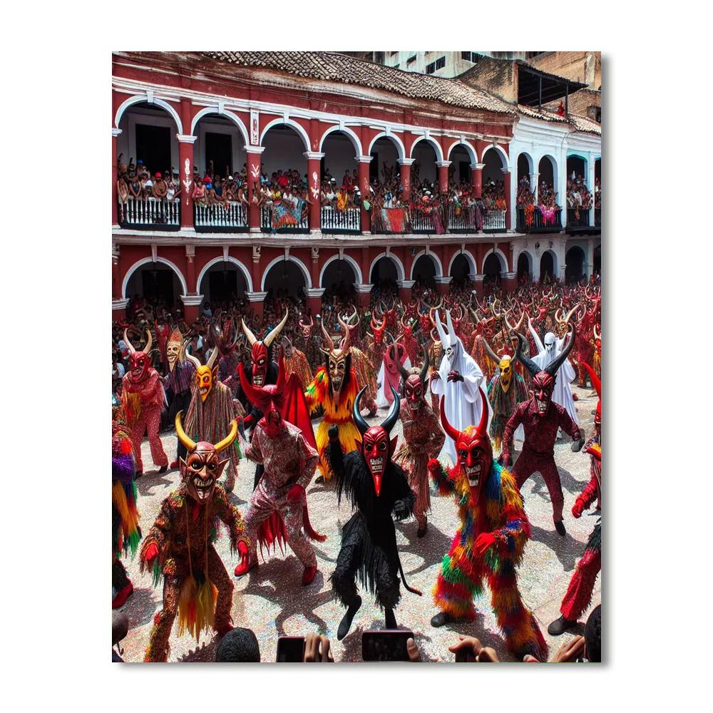 Diablos Danzantes - Yare Paint By Numbers Kits