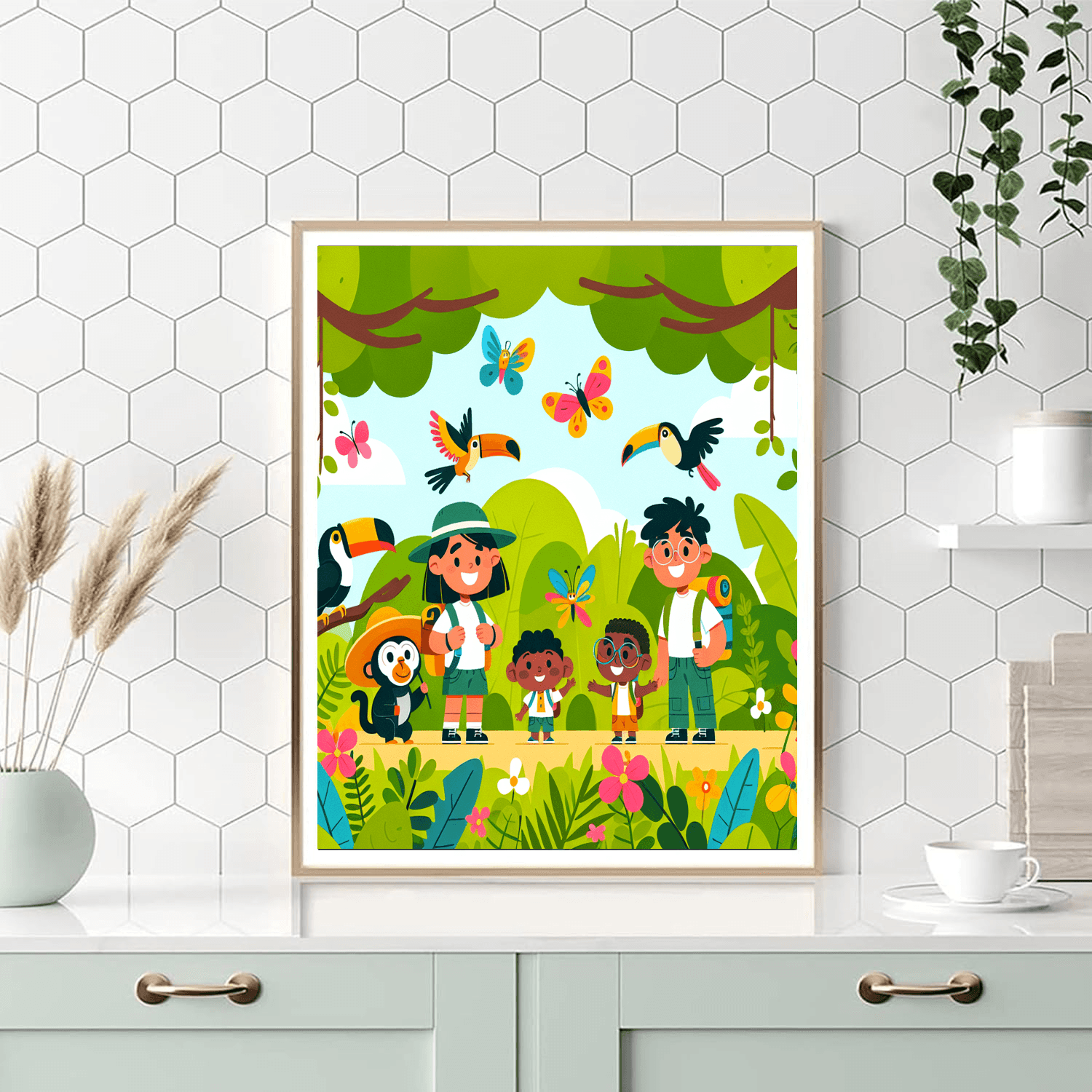 Jungle Explorers DIY Paint By Numbers