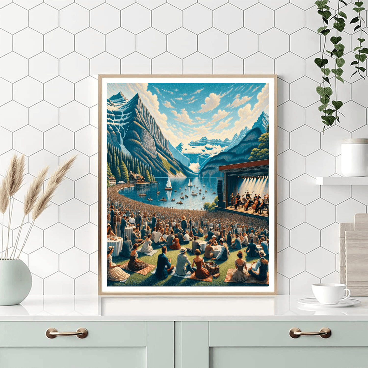 Luzern Festival DIY Paint By Numbers