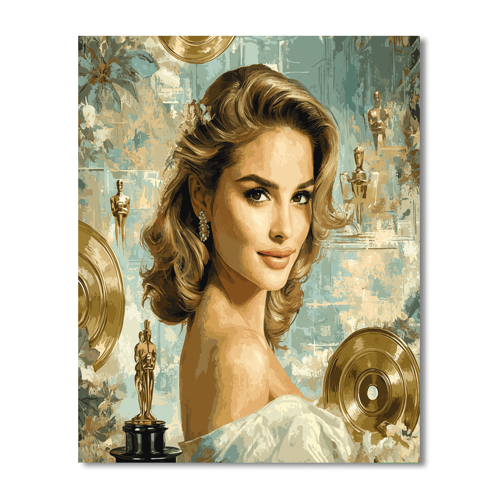 Natalie Portman: Dancing With The Stars Of Creativity Paint By Numbers Kits