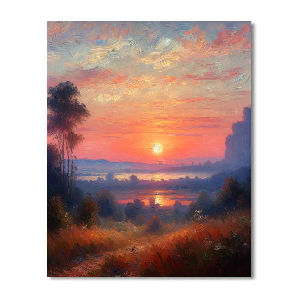 Horizon Dreams Number Painting