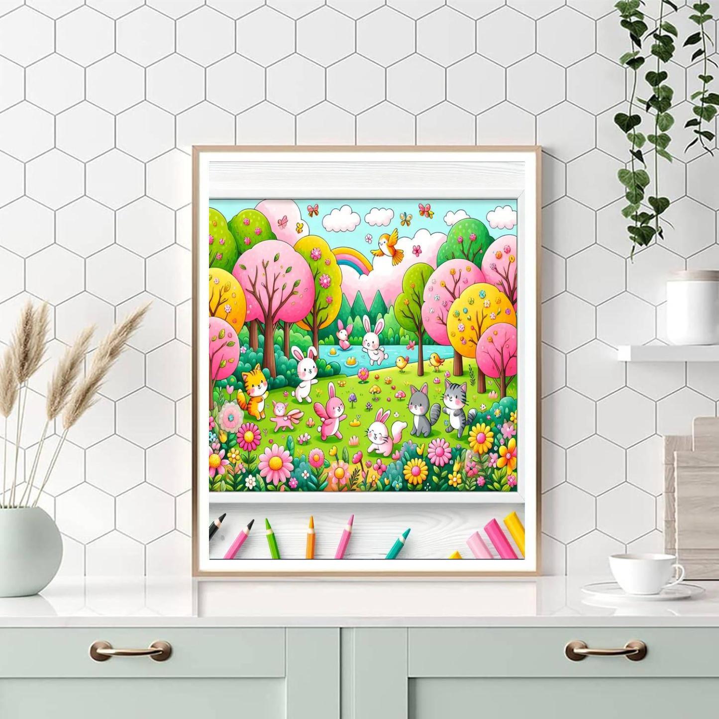 Charming Critters Paint By Number