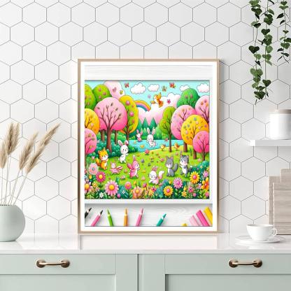 Charming Critters Paint By Number