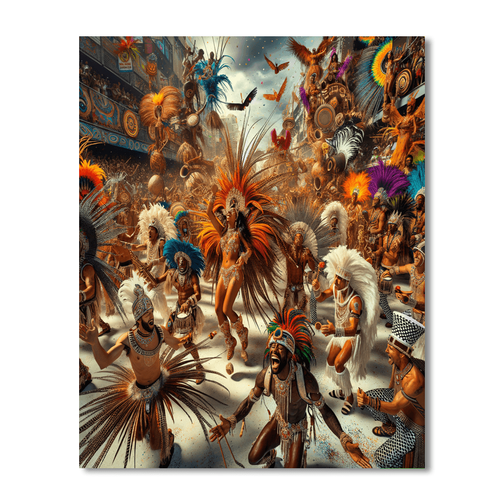 Carnival Of Bahia DIY Paint By Numbers