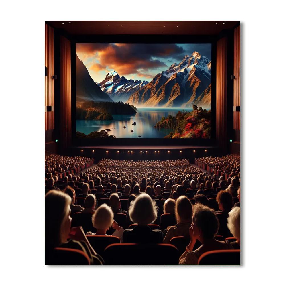 New Zealand International Film Festival - Nationwide Painting Number Kit