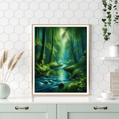 Whispering Waters Numbered Painting Kits
