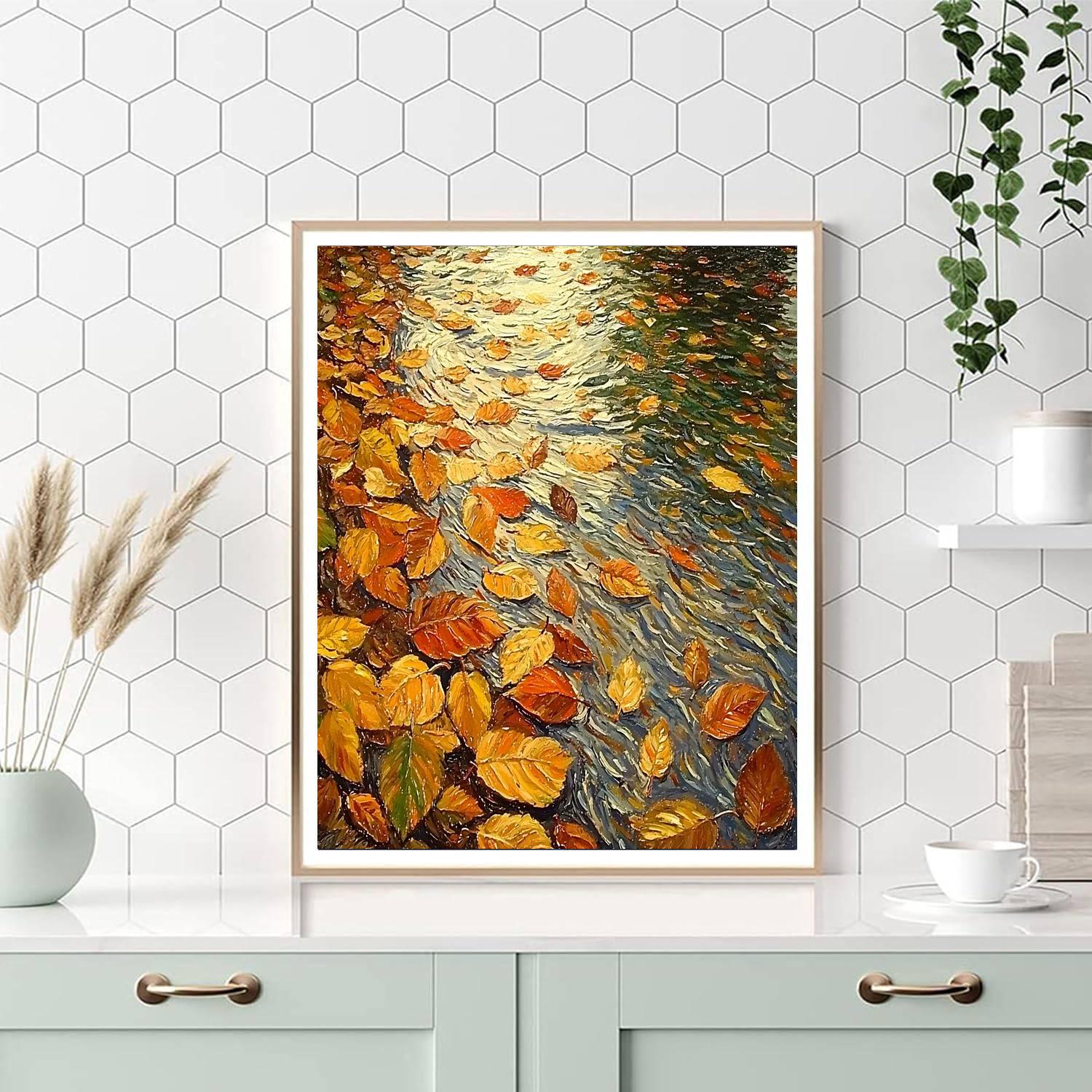 Edgar Degas Inspired Breeze Of Autumn  Paint By Numbers