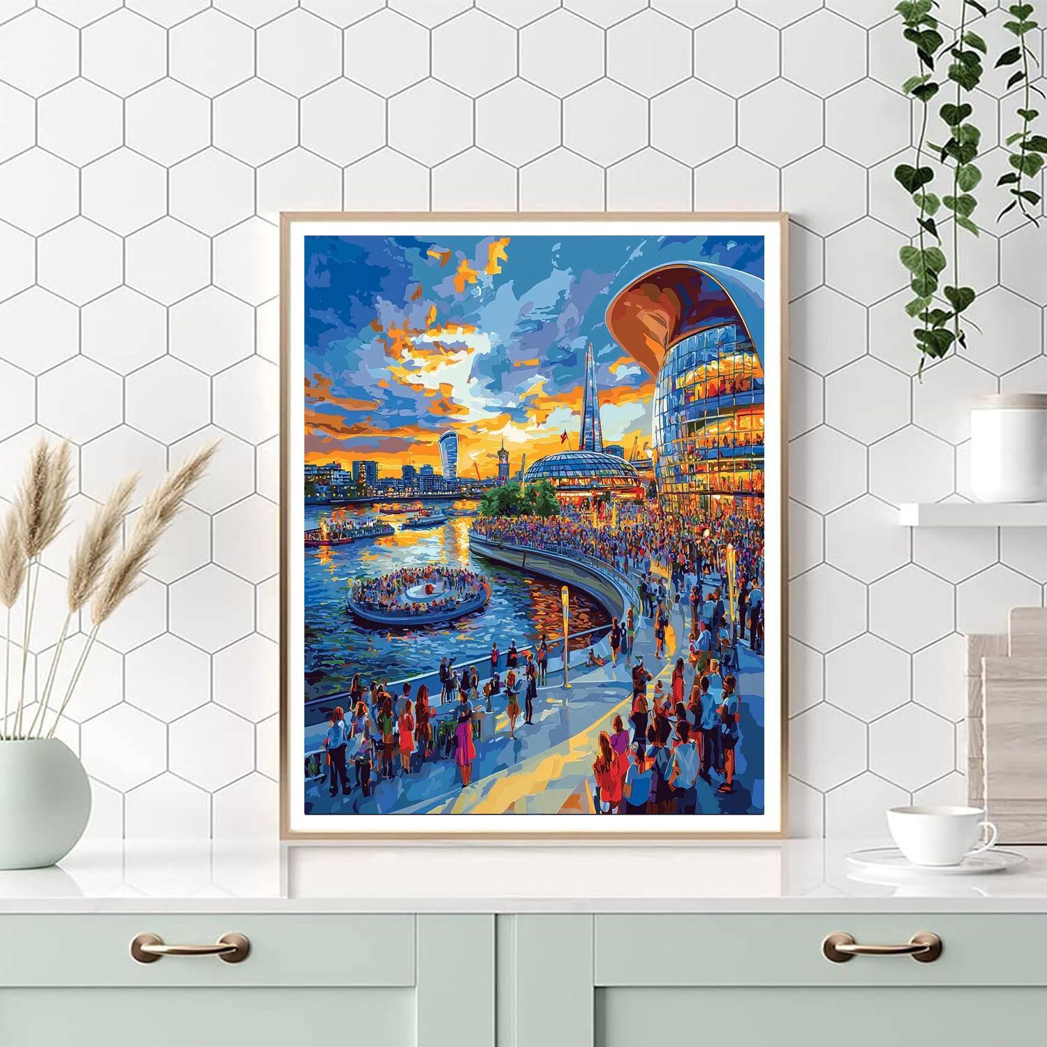 Southbank Centre - London Paint By Numbers