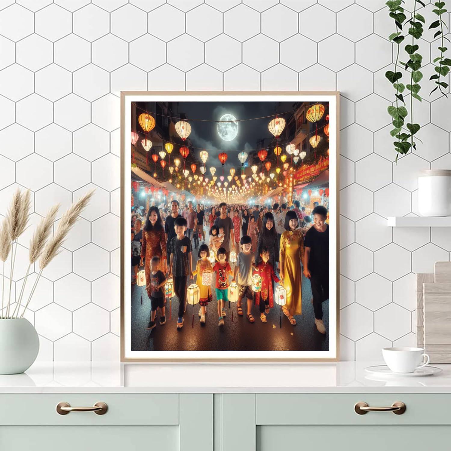 The Mid-autumn Festival - Vietnam DIY Paint By Numbers