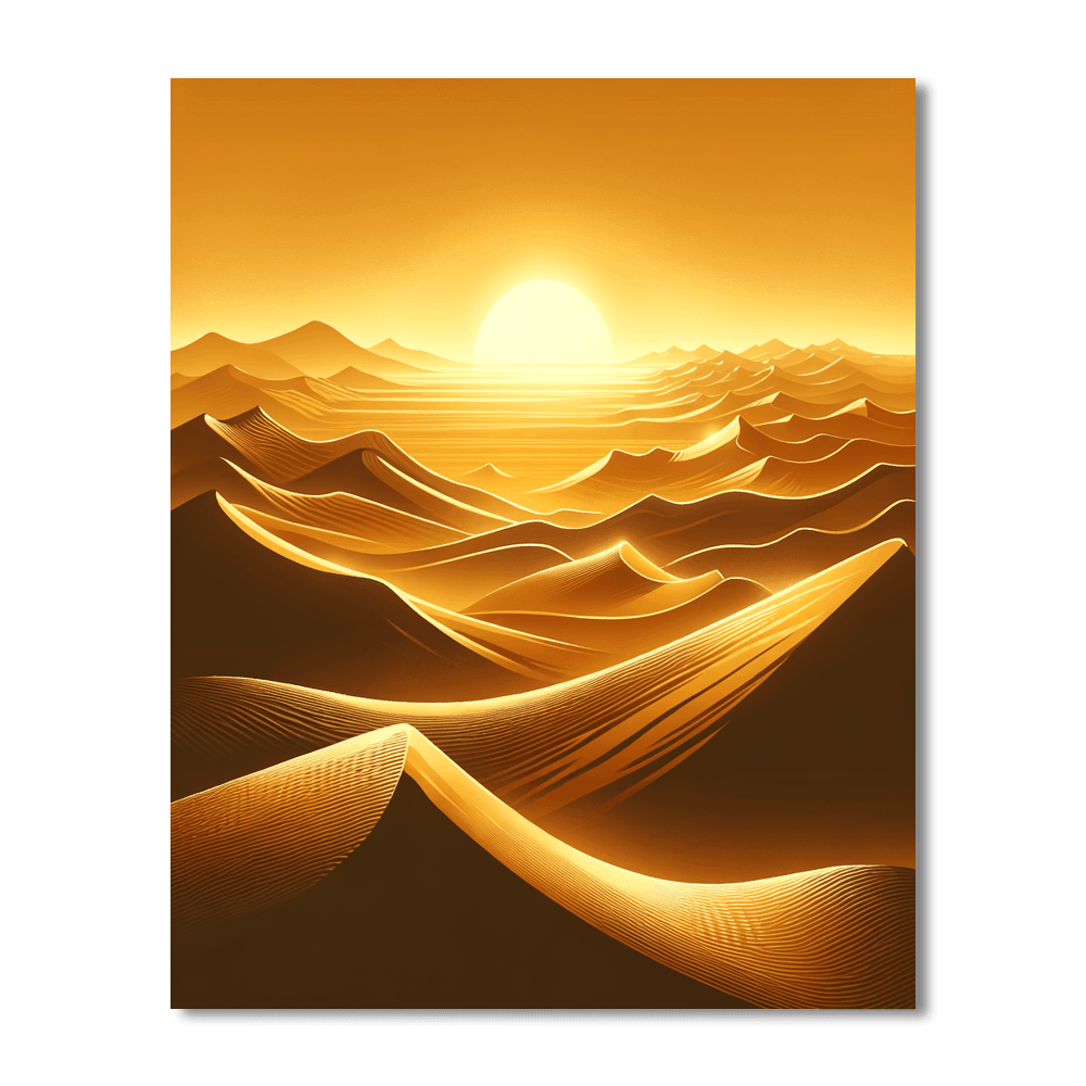 Desert Dunes Paint By Numbers Kits