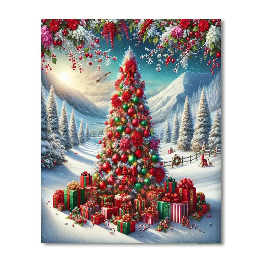 Christmas Cheerland Paint By Numbers