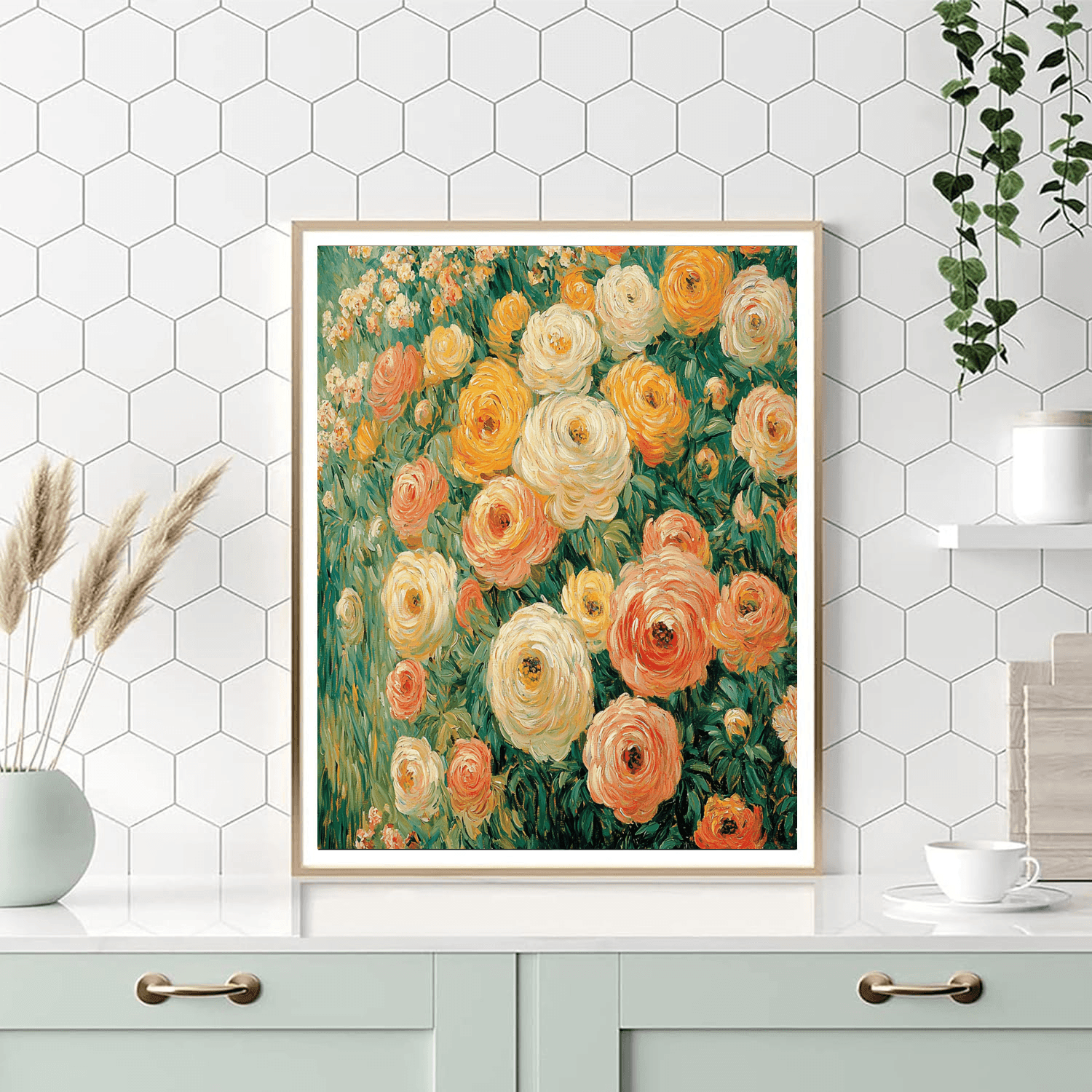Renoir Inspired Radiant Blossoms  Paint By Number