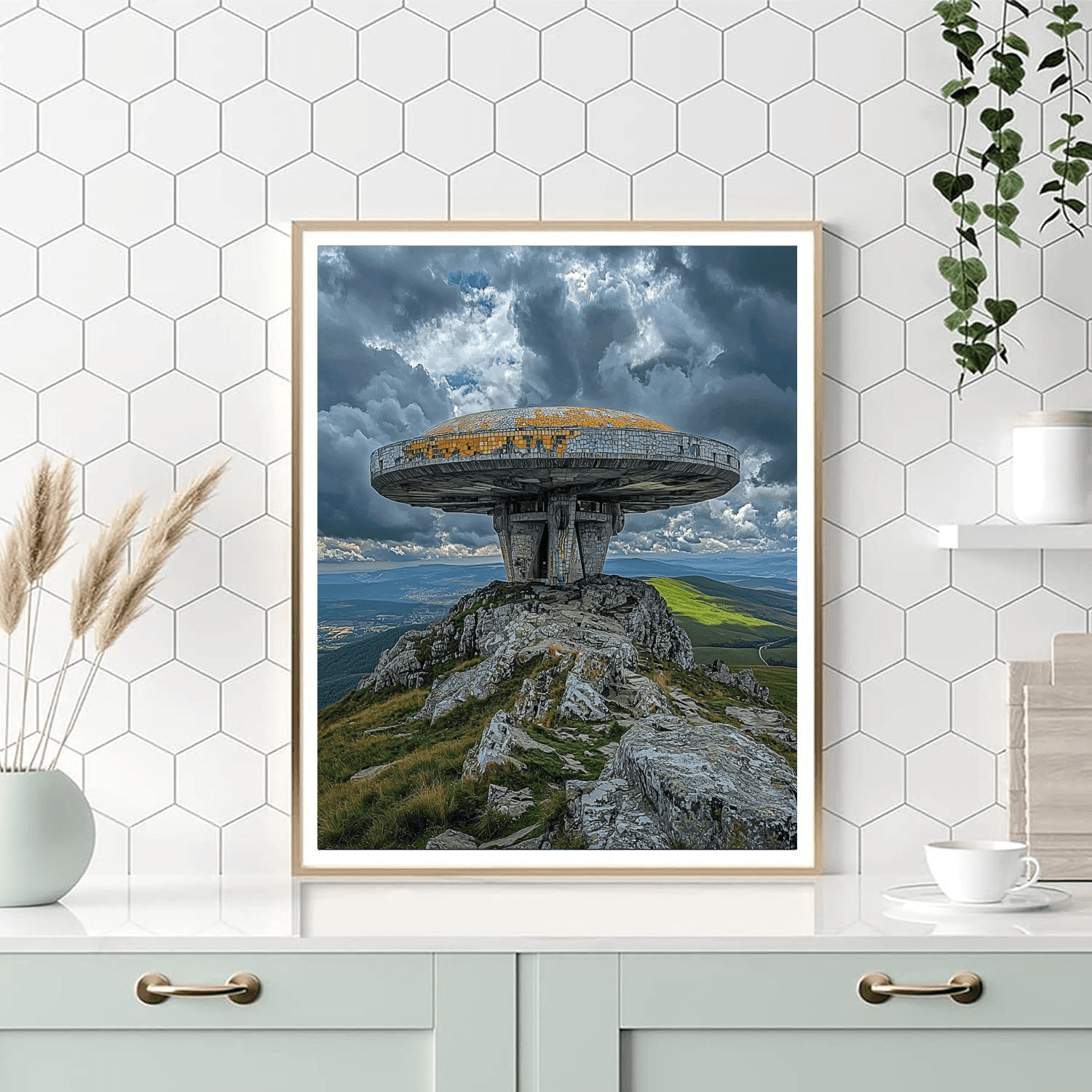 Buzludzha Monument Paint By Numbers