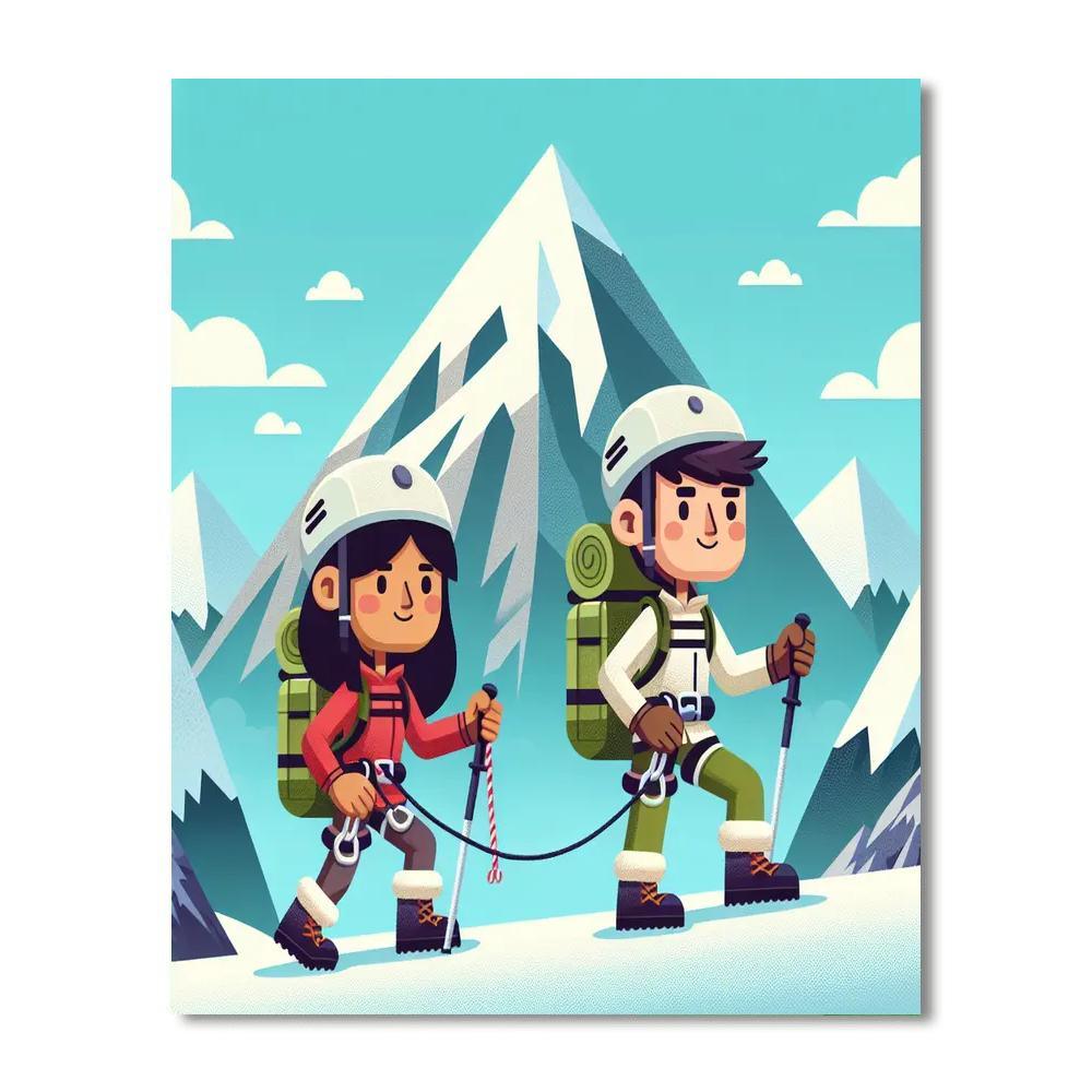Mighty Mountain Expedition Numbered Painting Kits
