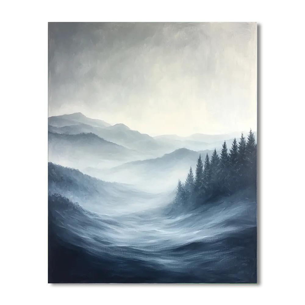 Michelangelo Inspired Mystic Enigma  Paint By Color