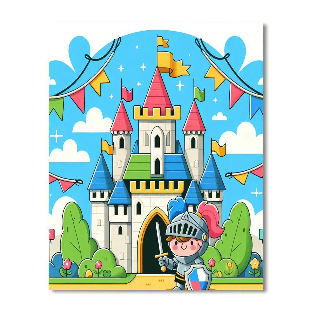 Royal Quest Paint By Numbers Art
