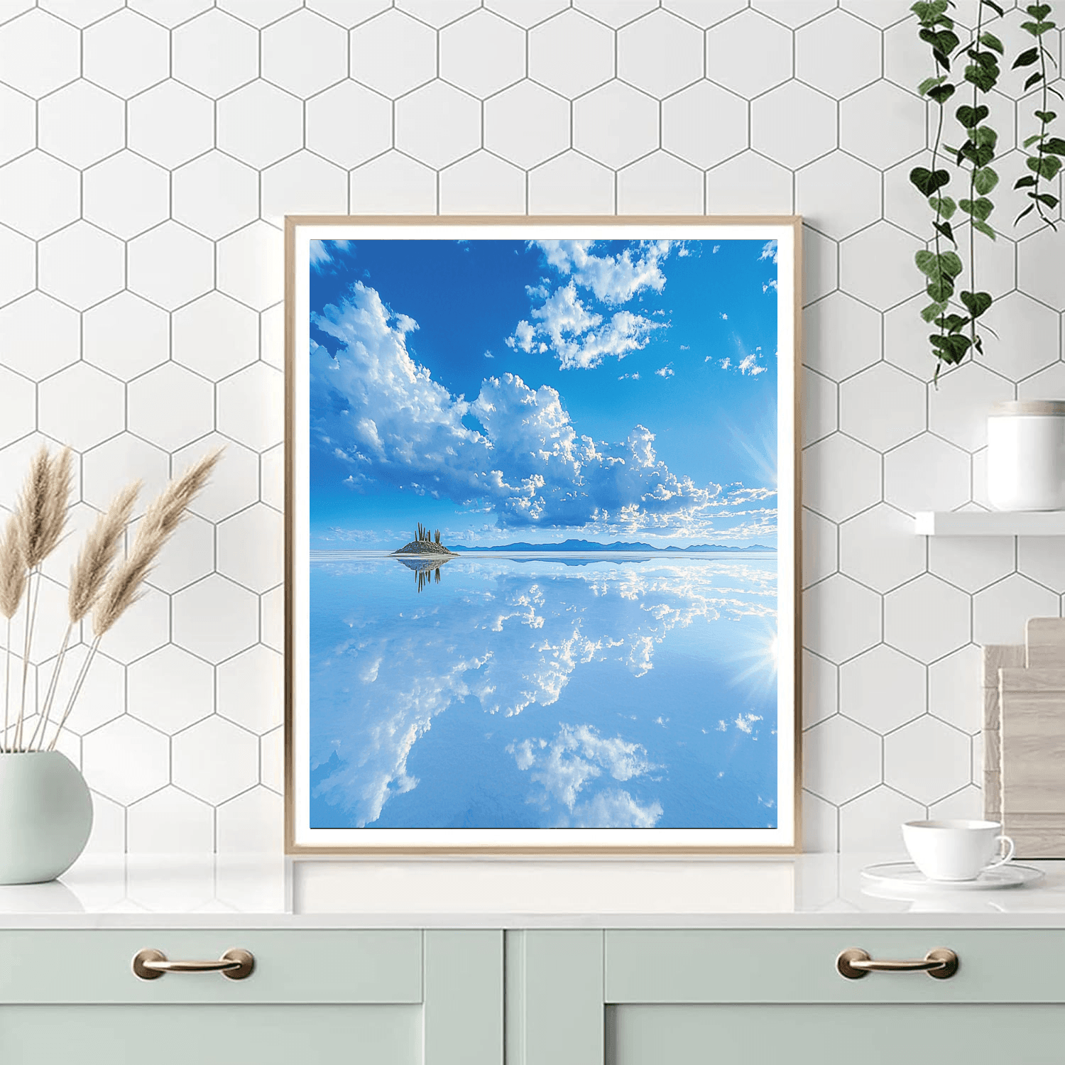 The Salar De Uyuni Numbered Painting Kits