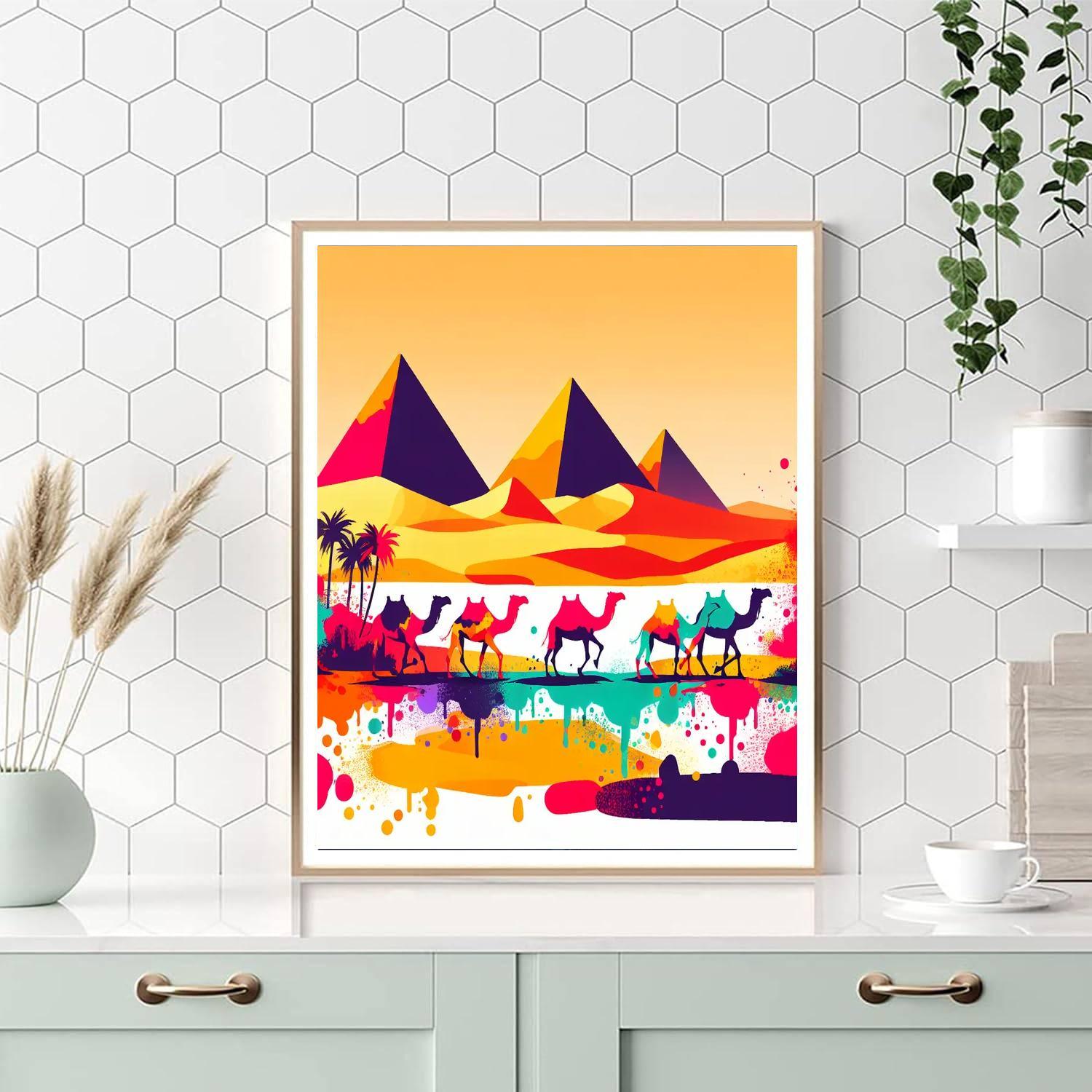 Mystic Desert Journey DIY Paint By Numbers