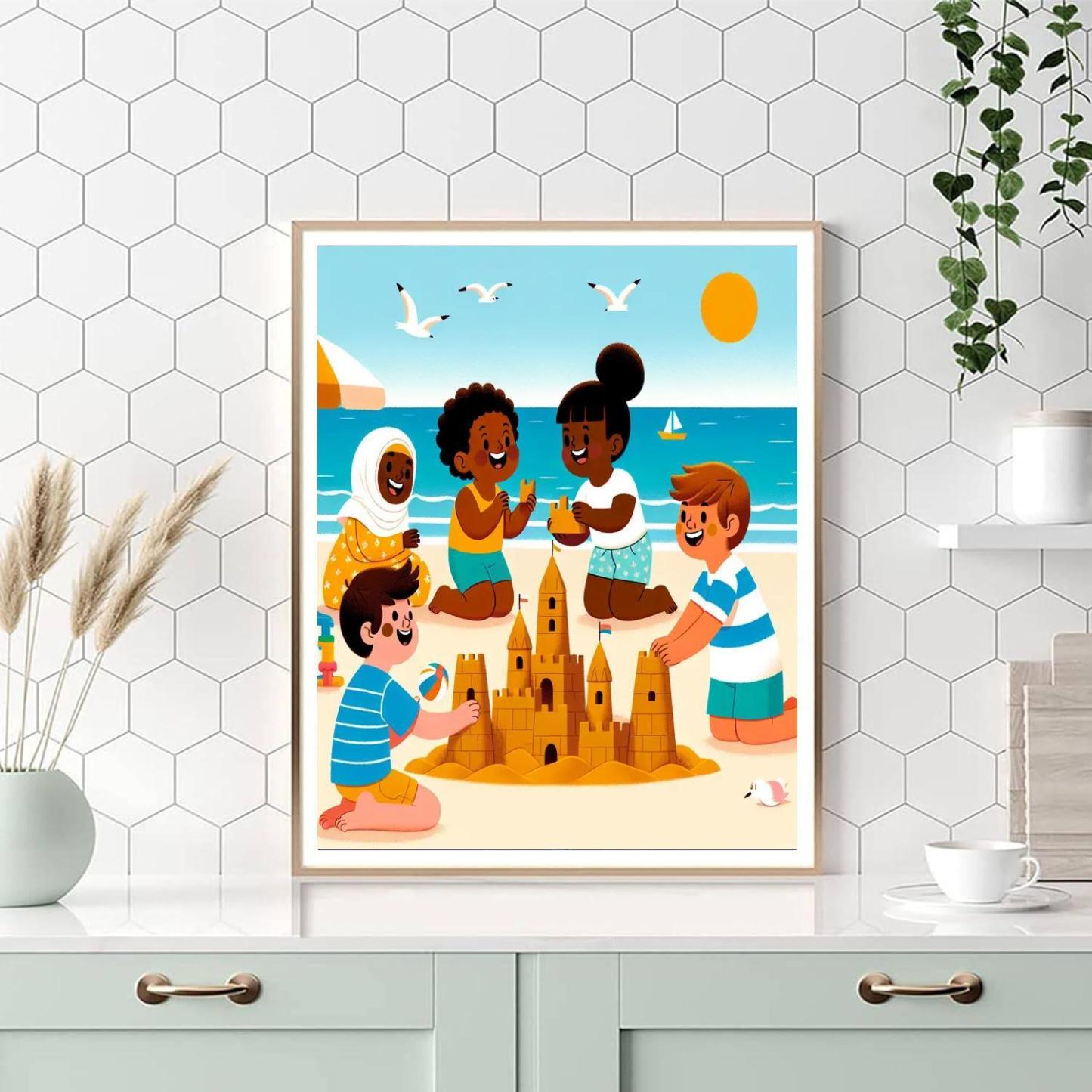 Sunny Coast Paint By Numbers Art