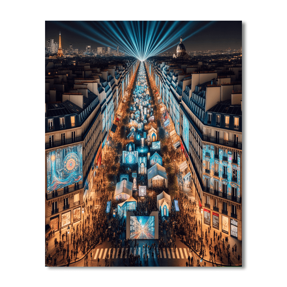 Nuit Blanche Painting By Numbers Kit