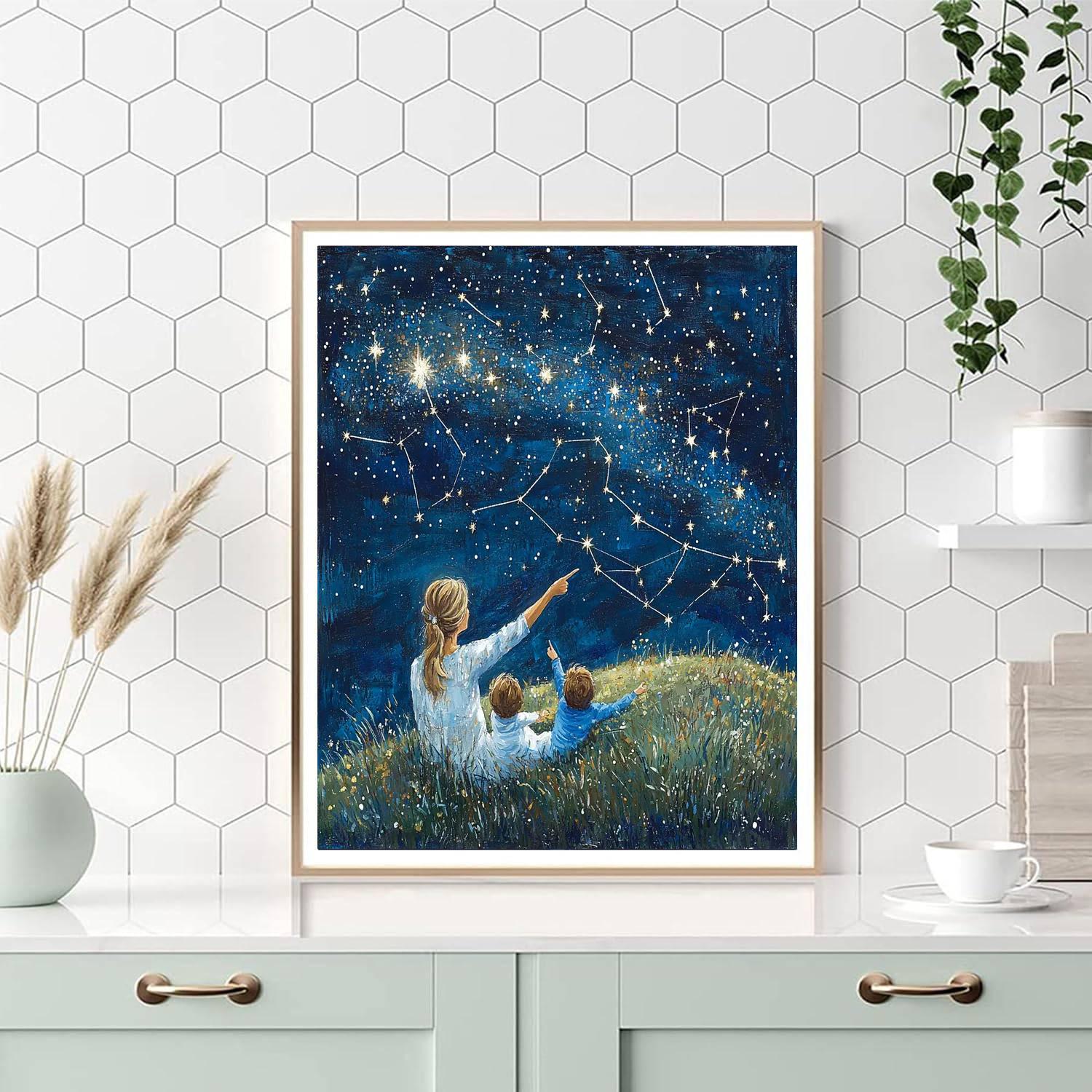 Stars In My Eyes Paint By Numbers