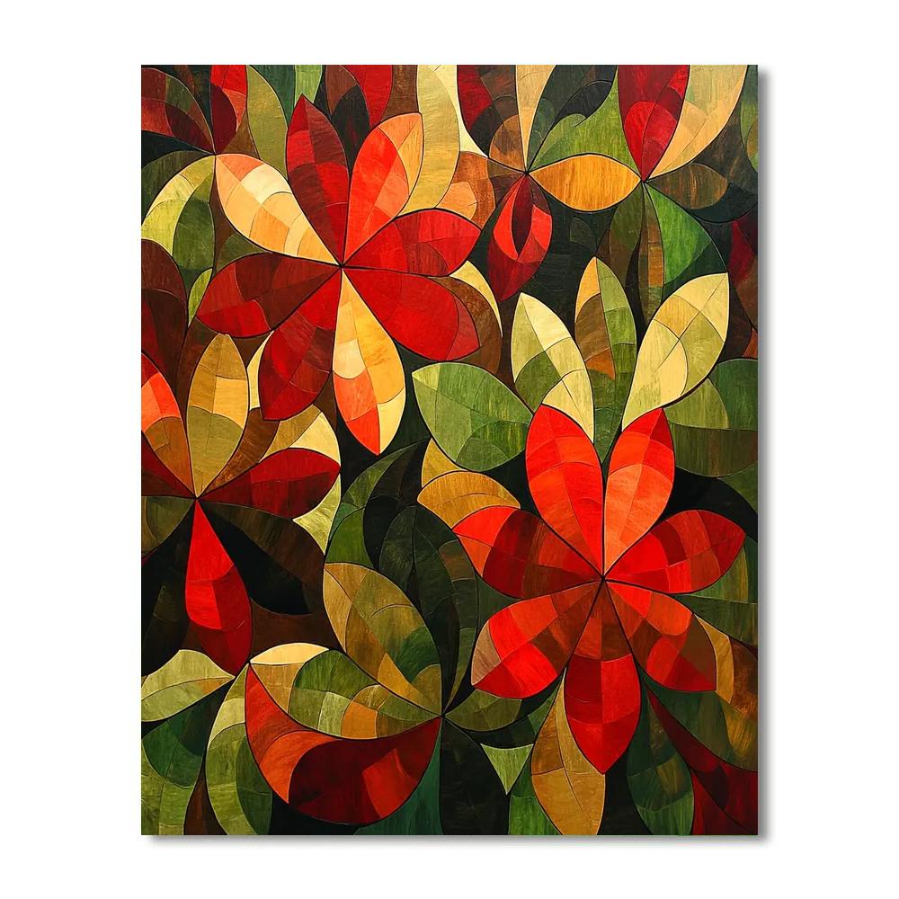 Frida Kahlo Inspired A Tapestry Of Colors  Numbered Painting Kits