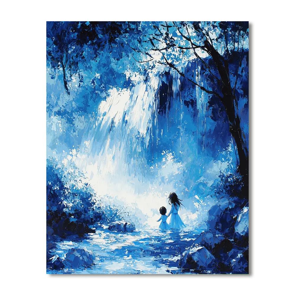 Endless Love Cascade Number Painting