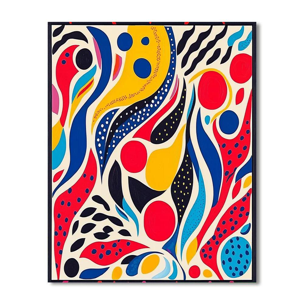 Paul Klee Inspired Patterns Of Imagination  Paint By Number