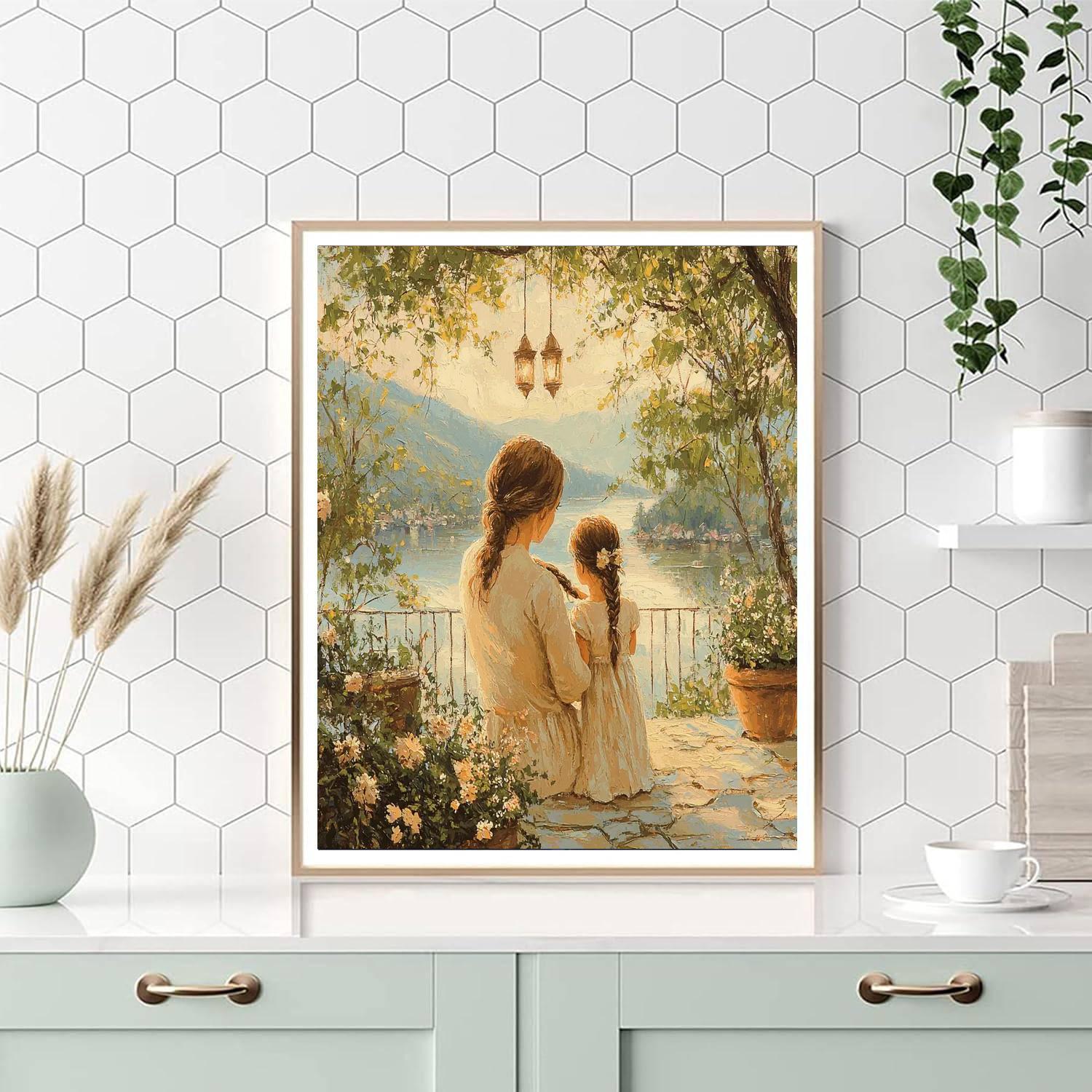 The Gift Of A Mother’s Touch Number Painting