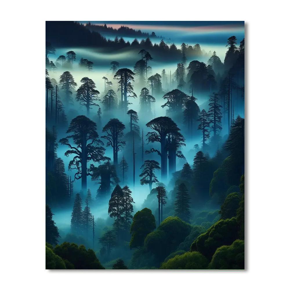 Gothic Forest Shadows Paint By Numbers Kits