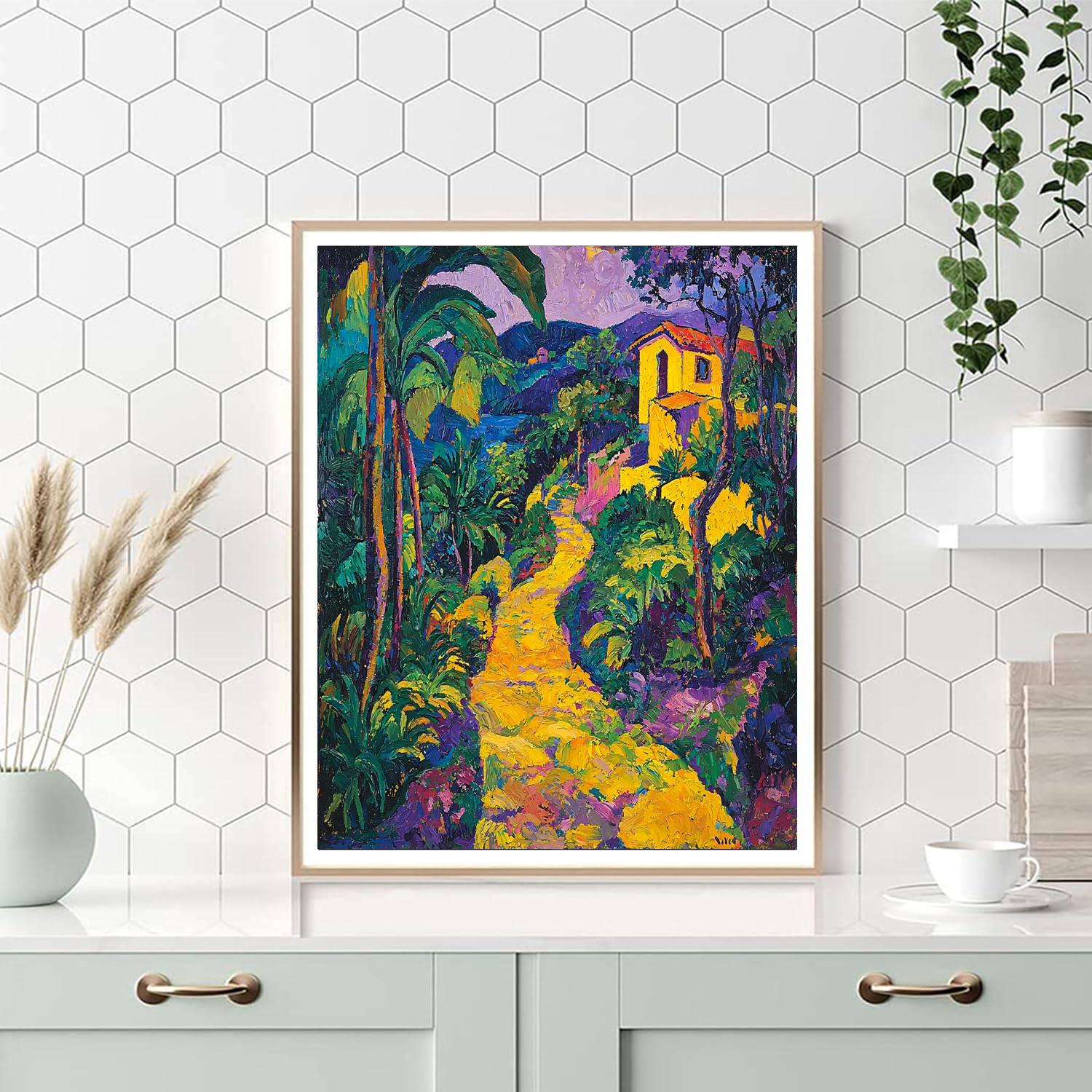 Gauguin Inspired Bohemian Paradise  Paint By Numbers