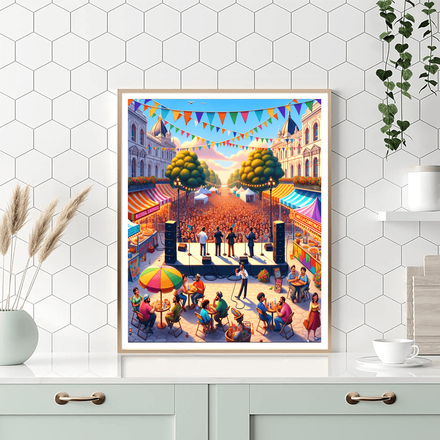 Montreal Comedy Festival - Canada Numbered Painting Kits