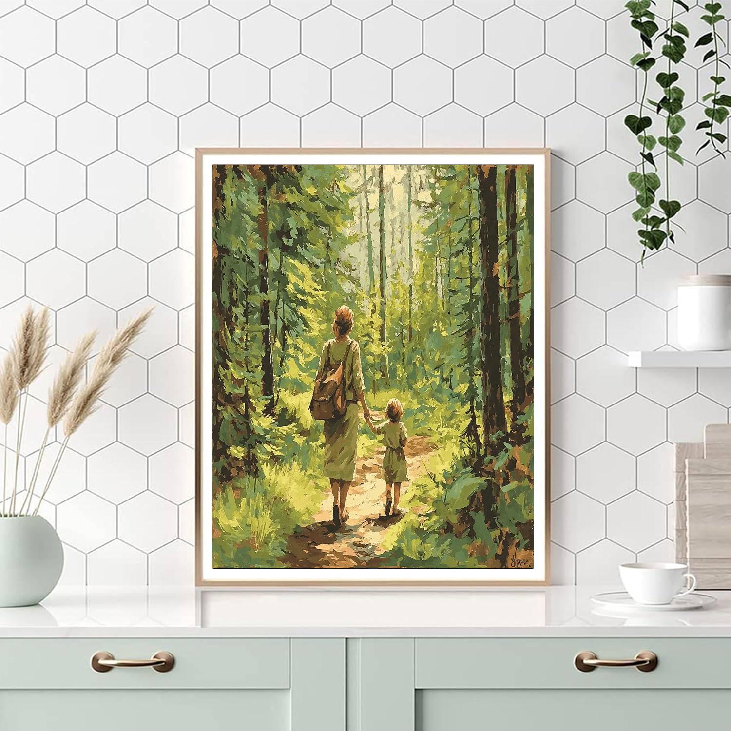Embraced In Nature Numbered Painting Kits
