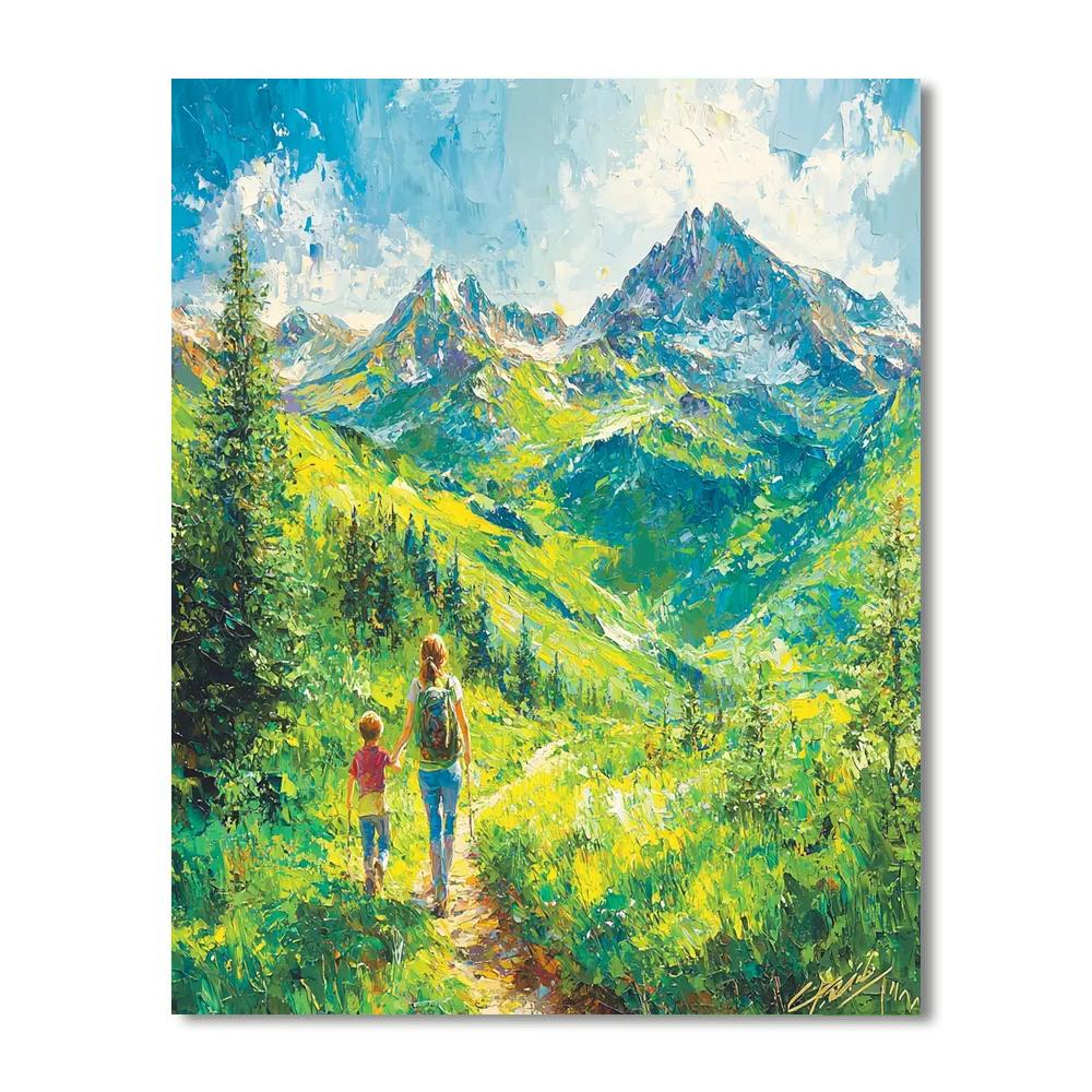 The Adventure Begins Paint By Numbers Kits