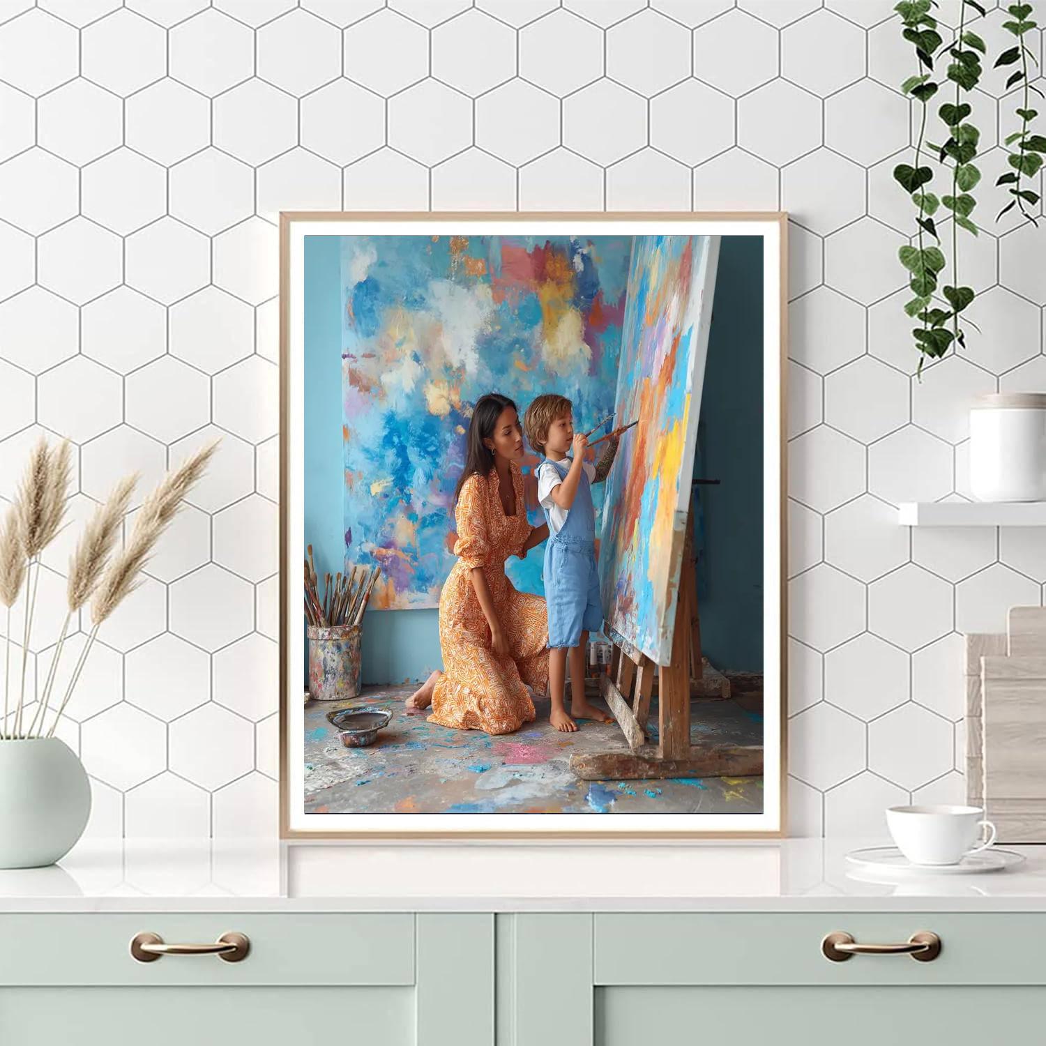 Canvas Of Caring Paint By Numbers Kits