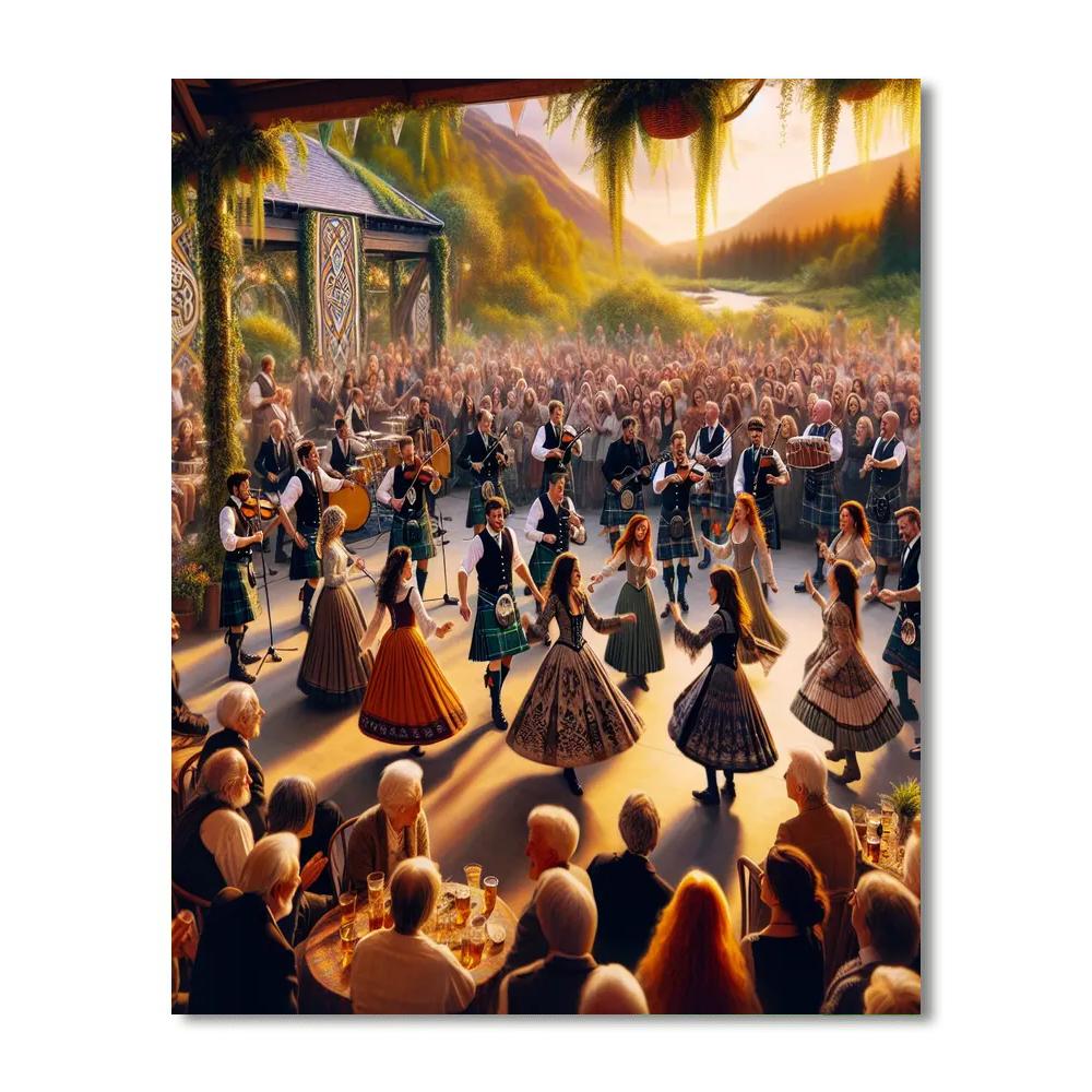 Celtic Gathering - Scotland Numbered Painting Kits