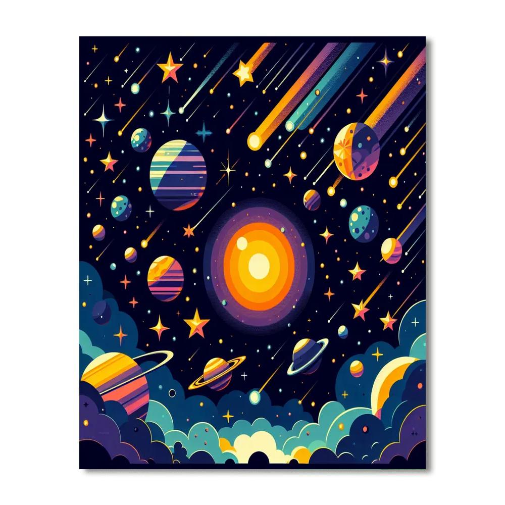 Astral Adventures Numbered Painting Kits