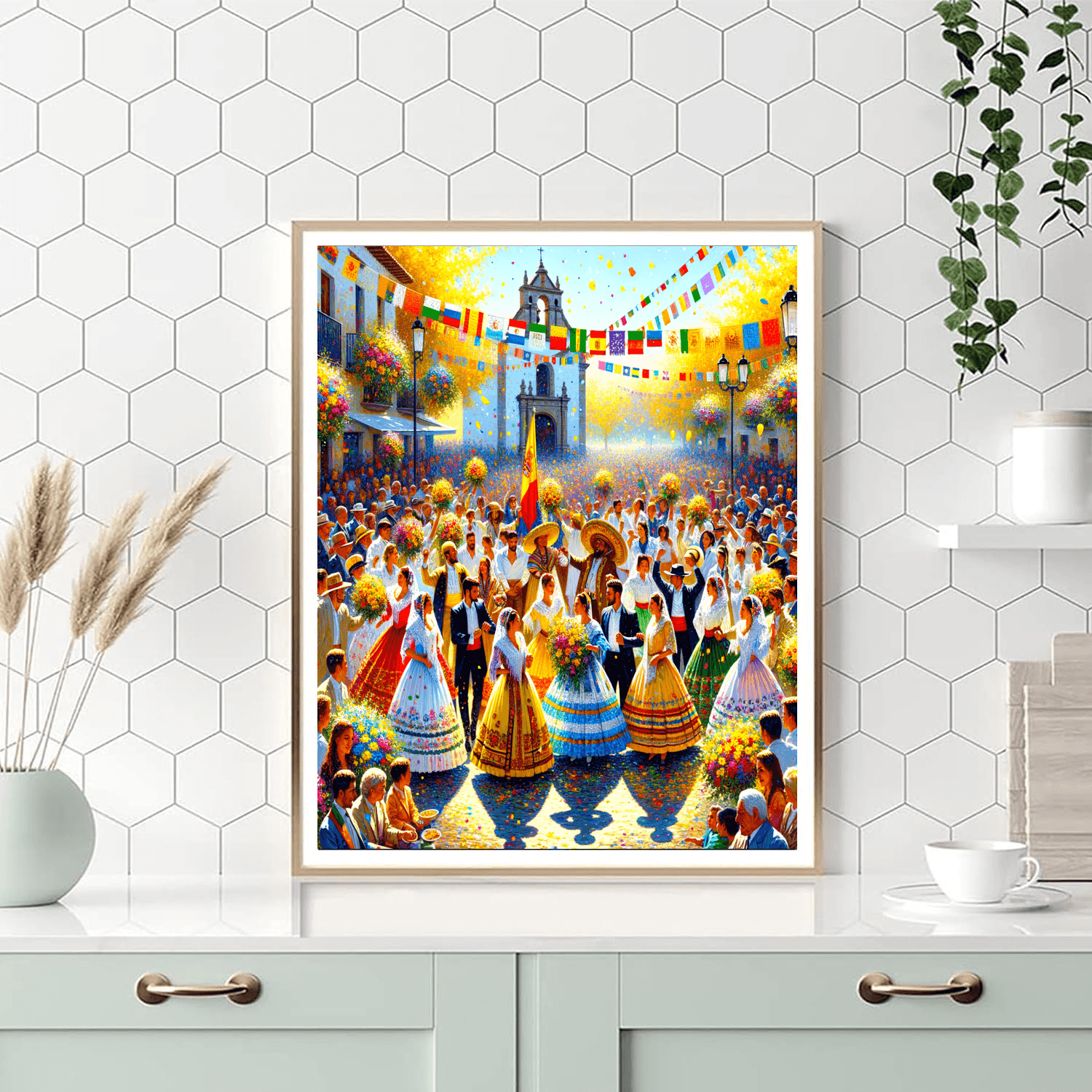 Fiesta De San Isidro Numbered Painting Kits