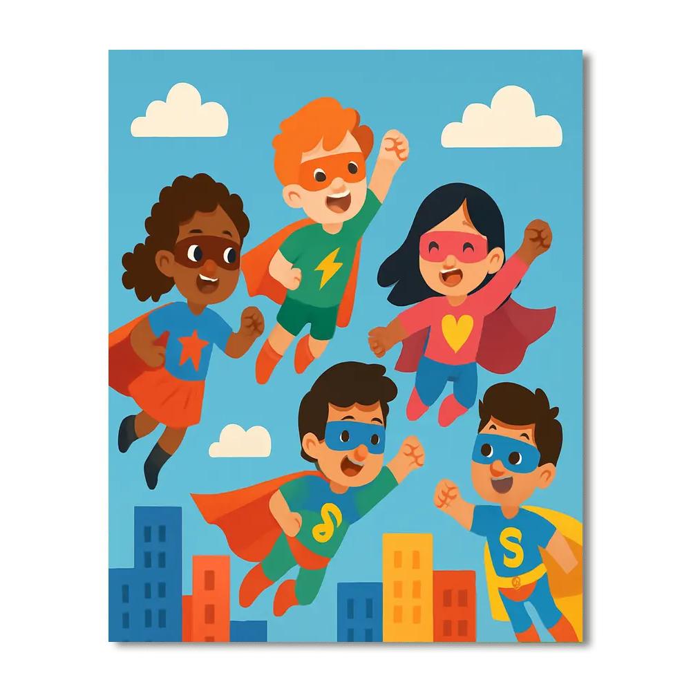 Heroic Adventure Paint By Numbers