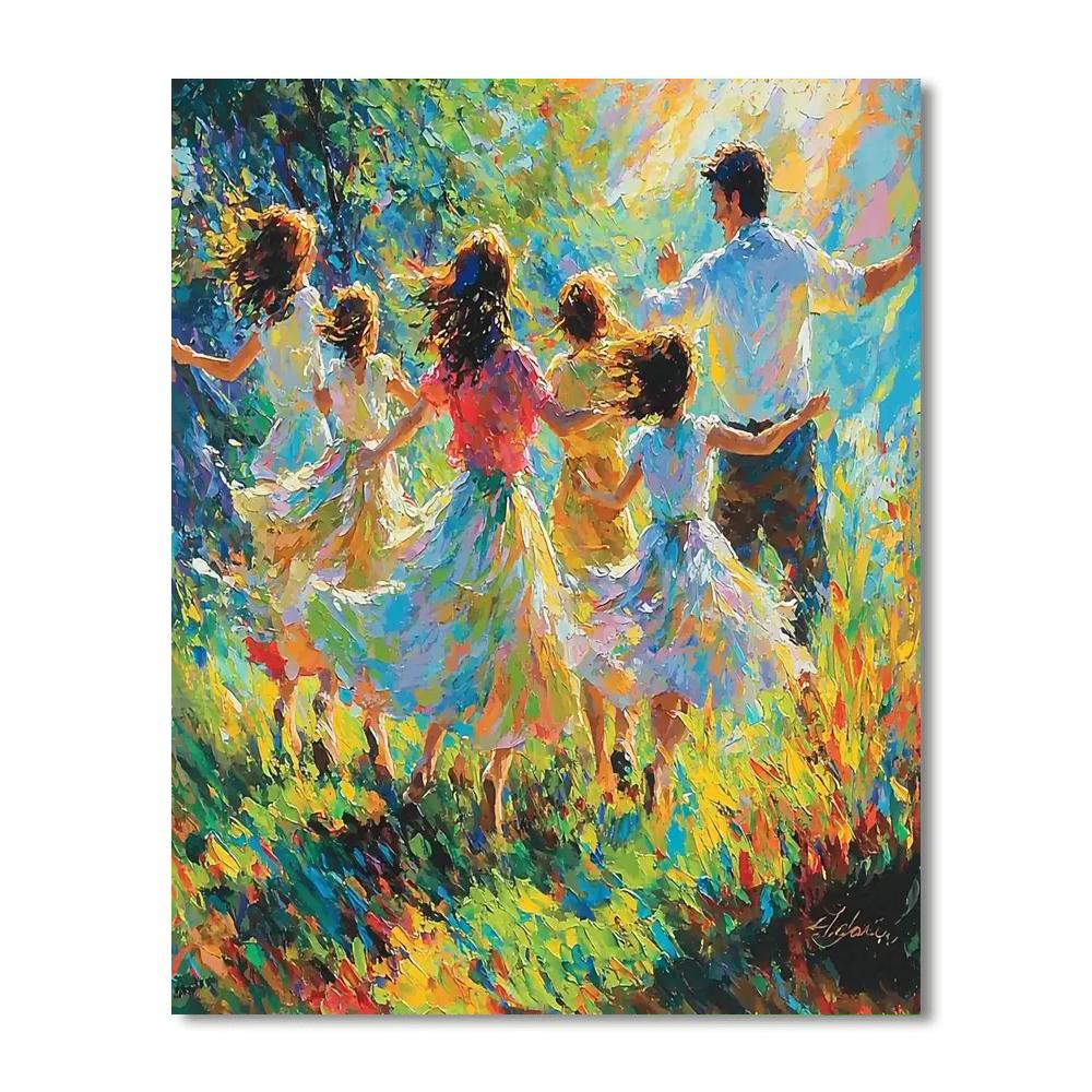Dance Of Love Paint By Numbers Kits